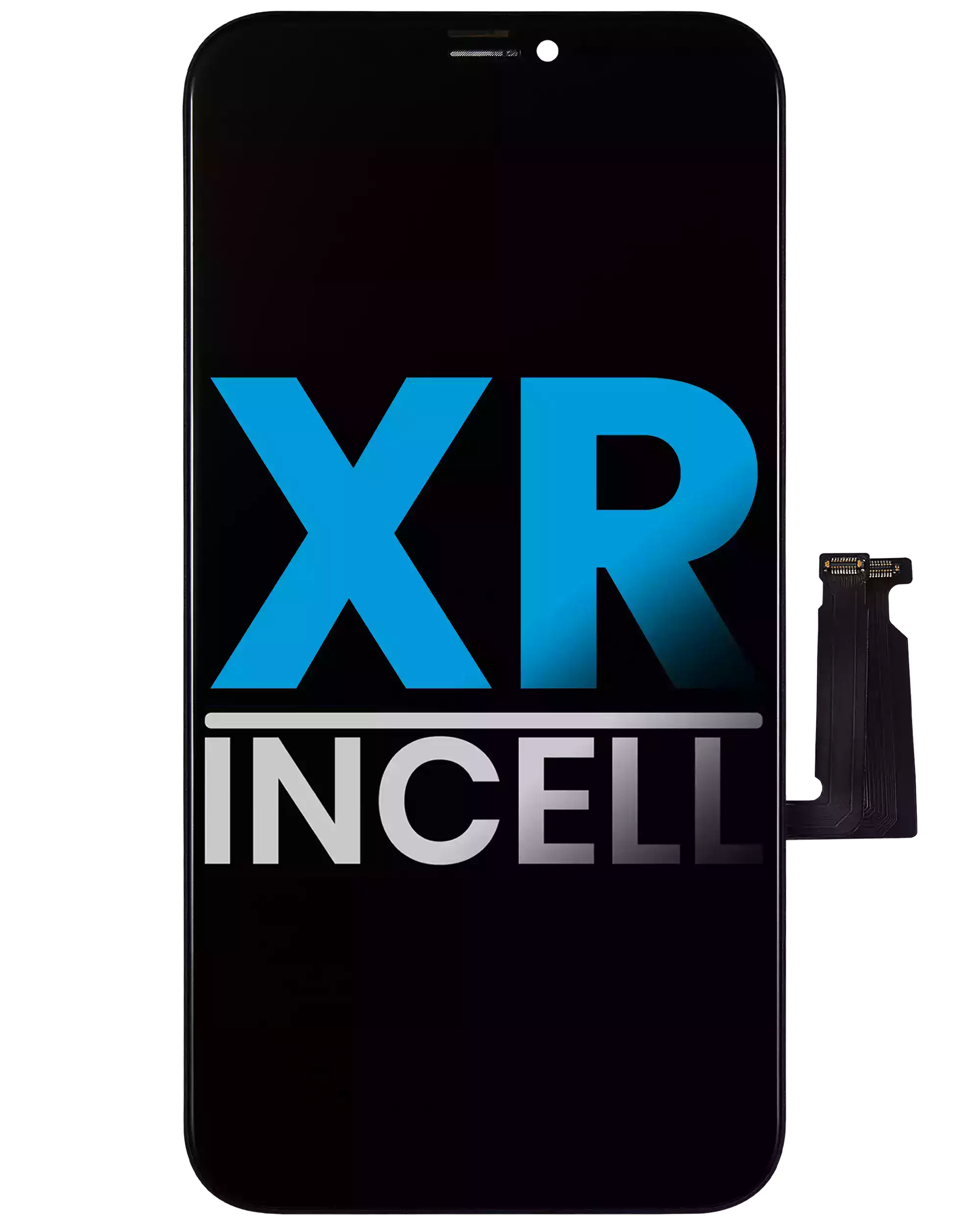 [107082002306] Ensamble LCD Con Placa de Acero Preinstalada Para iPhone XR (Aftermarket: AQ7 / Incell)