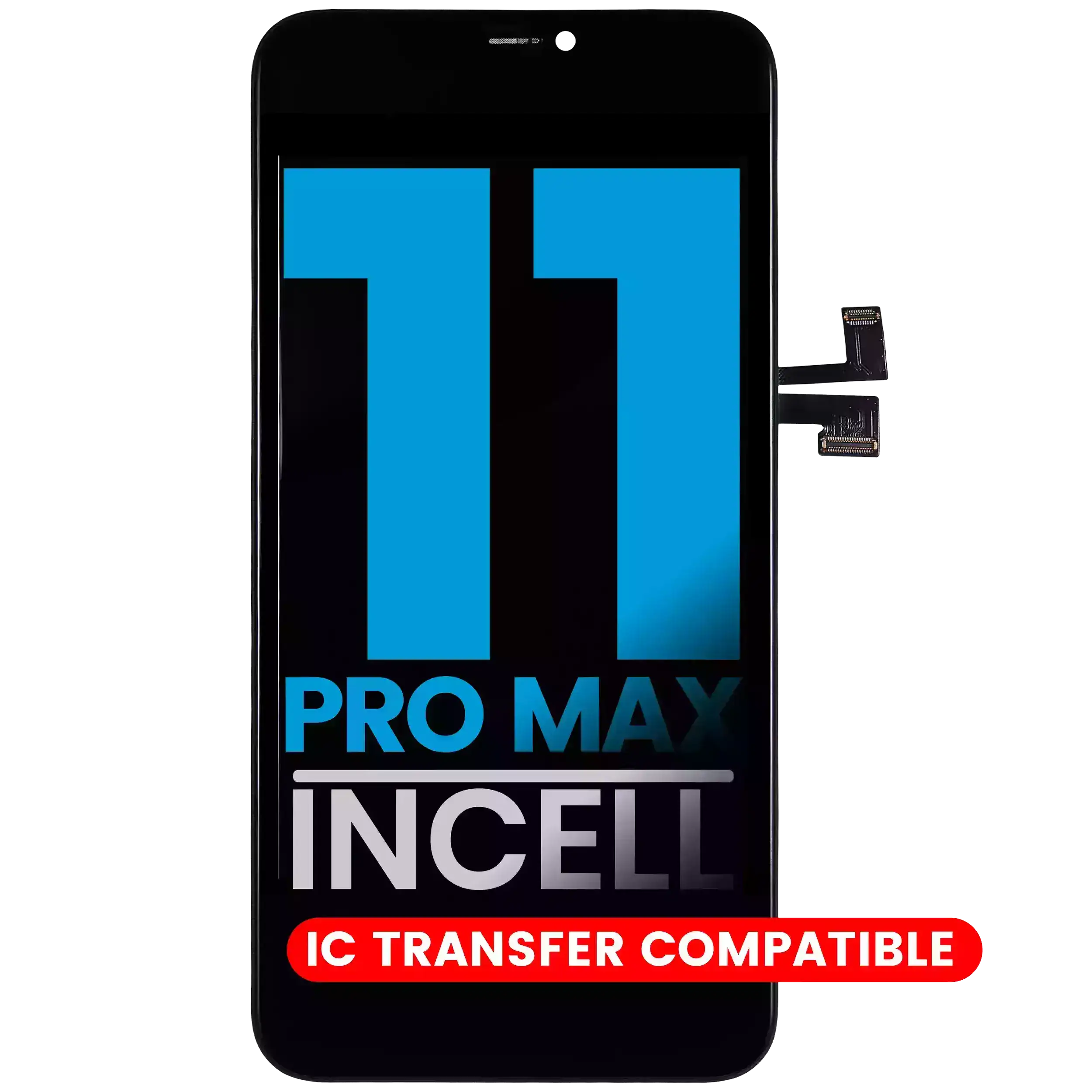 [107082069206] Ensamble LCD Para iPhone 11 Pro Max (Aftermarket: AQ7 / Incell)