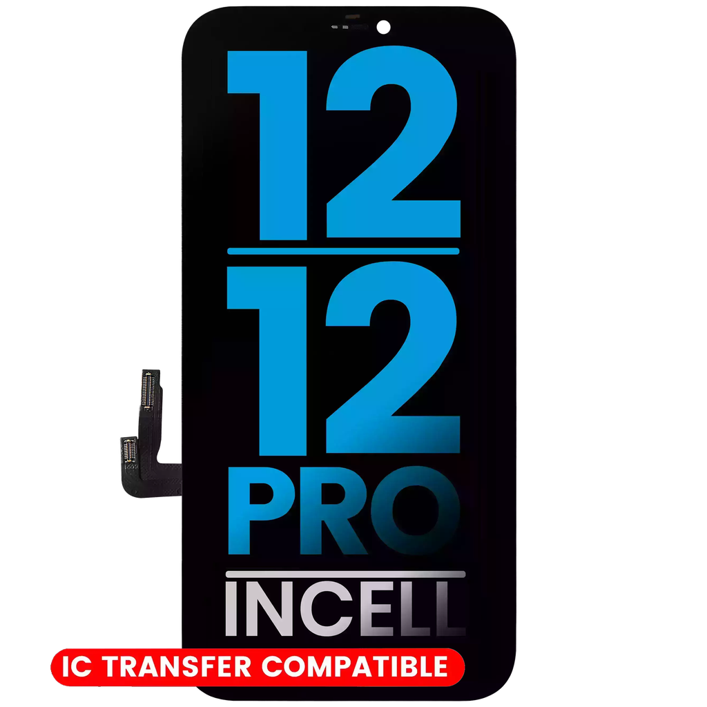 [107082082707] Ensamble LCD Para iPhone 12 / 12 Pro (Aftermarket / Incell)