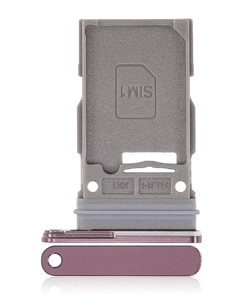 [107082079251] Bandeja de Tarjeta SIM Individual Para Samsung Galaxy S22 Ultra 5G (Burdeos)