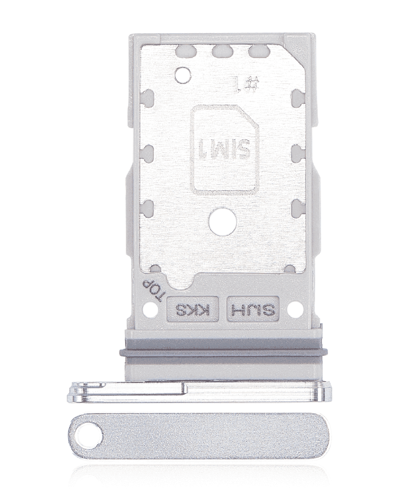 [107082079234] Bandeja de Tarjeta SIM Dual Para Samsung Galaxy S22 Ultra (Blanco)